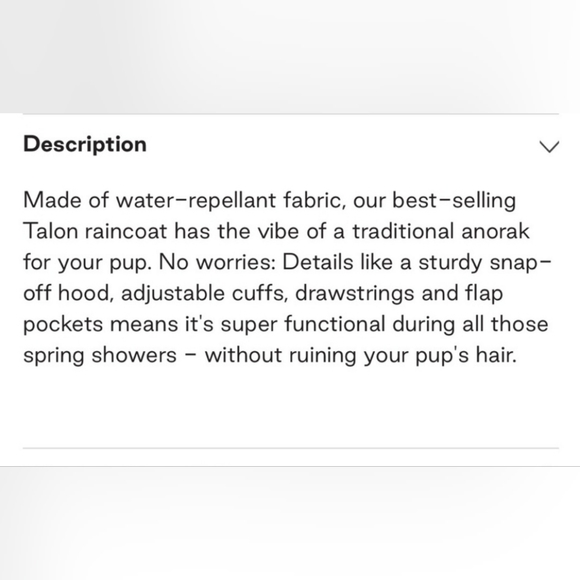 Talon Xs & S Yellow Detachable Hood Raincoat NWT - Picture 7 of 12